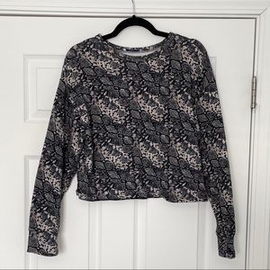Snakeskin Top